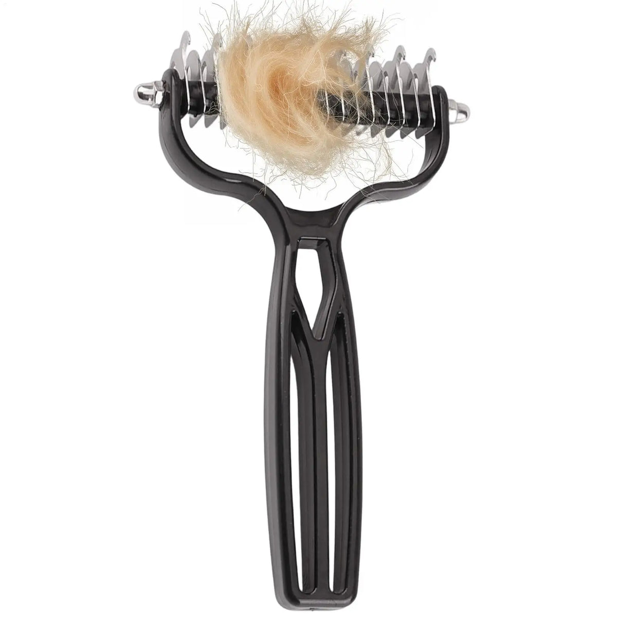 Pet Deshedding Brush – Grooming Rake for Dogs & Cats Pet Grooming Rake PLUSH