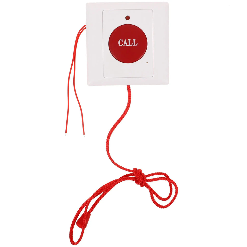 Wall Mount Emergency Call Button Rope Trigger – Senior Alert Emergency Alert Button PLUSH