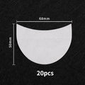 Disposable Eyeshadow Shields & Eyelash Protector Pads 20-50pcs Eye Makeup Shields PLUSH 20pcs