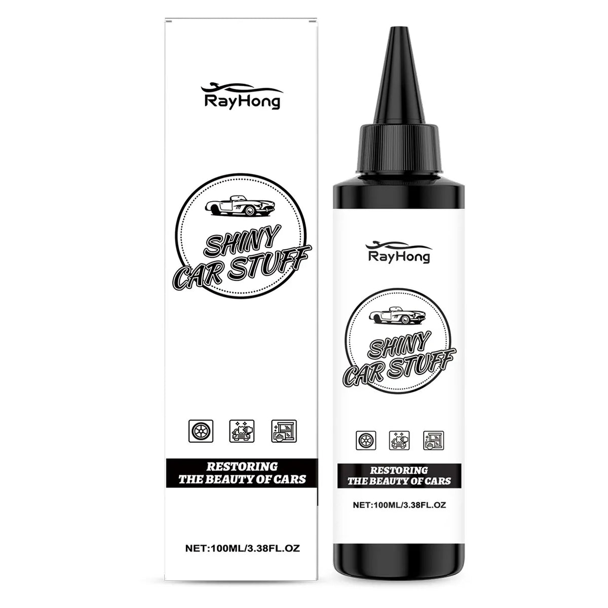 RayHong Nano Car Paint Restorer & Scratch Remover 100ml Car Paint Restorer PLUSH 100ml Boxed