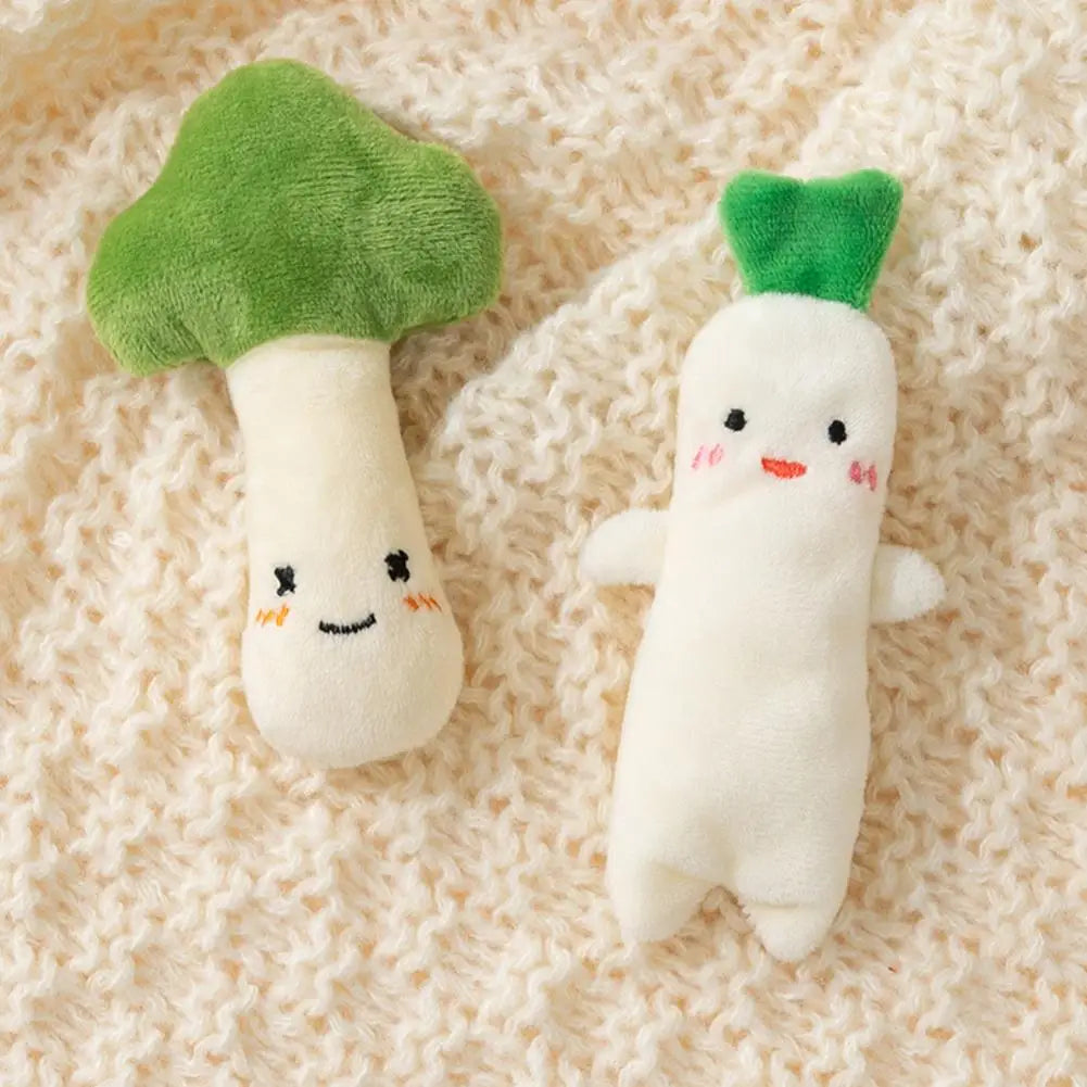 Kawaii Fruit & Veggie Plush Toys – Soft Stuffed Kids Toys Stuffed Plush Toy PLUSH