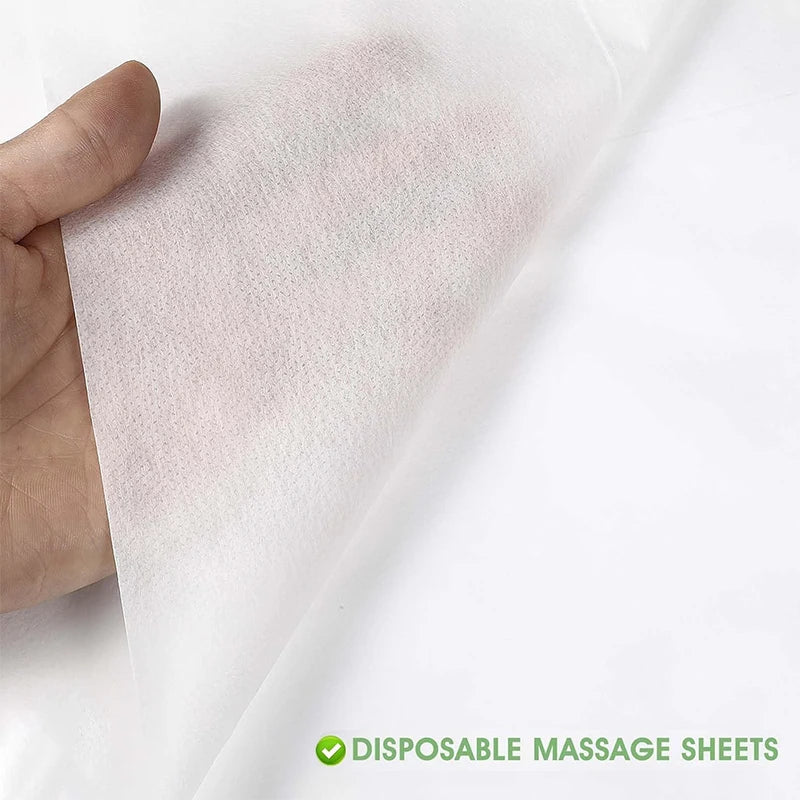 Disposable Nonwoven Bed Covers 10/20pcs – Spa Massage Tattoo Disposable Bed Covers PLUSH
