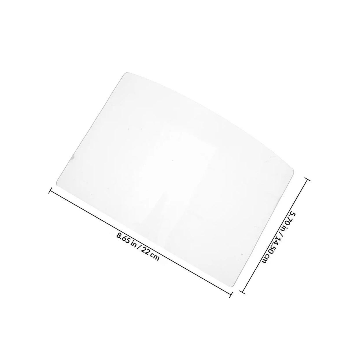 2pcs Sandblasting Hood Replacement Lens – Dustproof Cover Sandblasting Hood Lens PLUSH