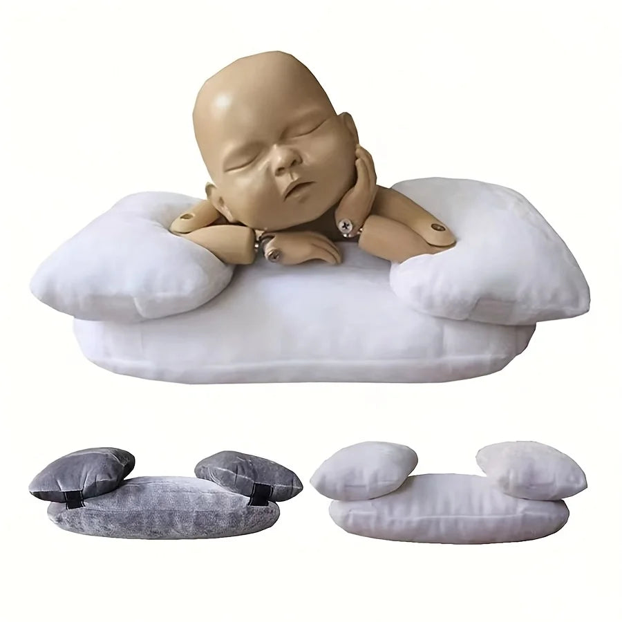 3pcs Baby Photography Posing Pillow & Basket Filler Props Set Photography Posing Props PLUSH