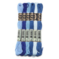 6 Skeins Polyester Embroidery Floss for Cross Stitch & DIY