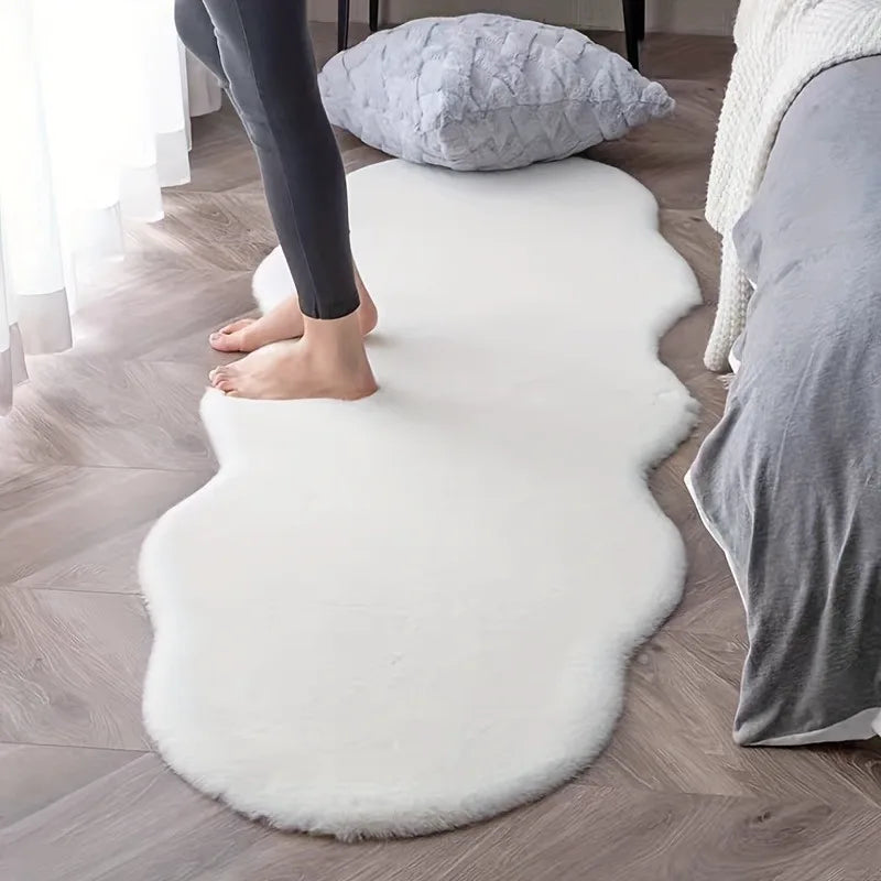 Ultra Soft Plush Shag Rug – Machine Washable Non-Slip Floor Mat Plush Shag Rug PLUSH