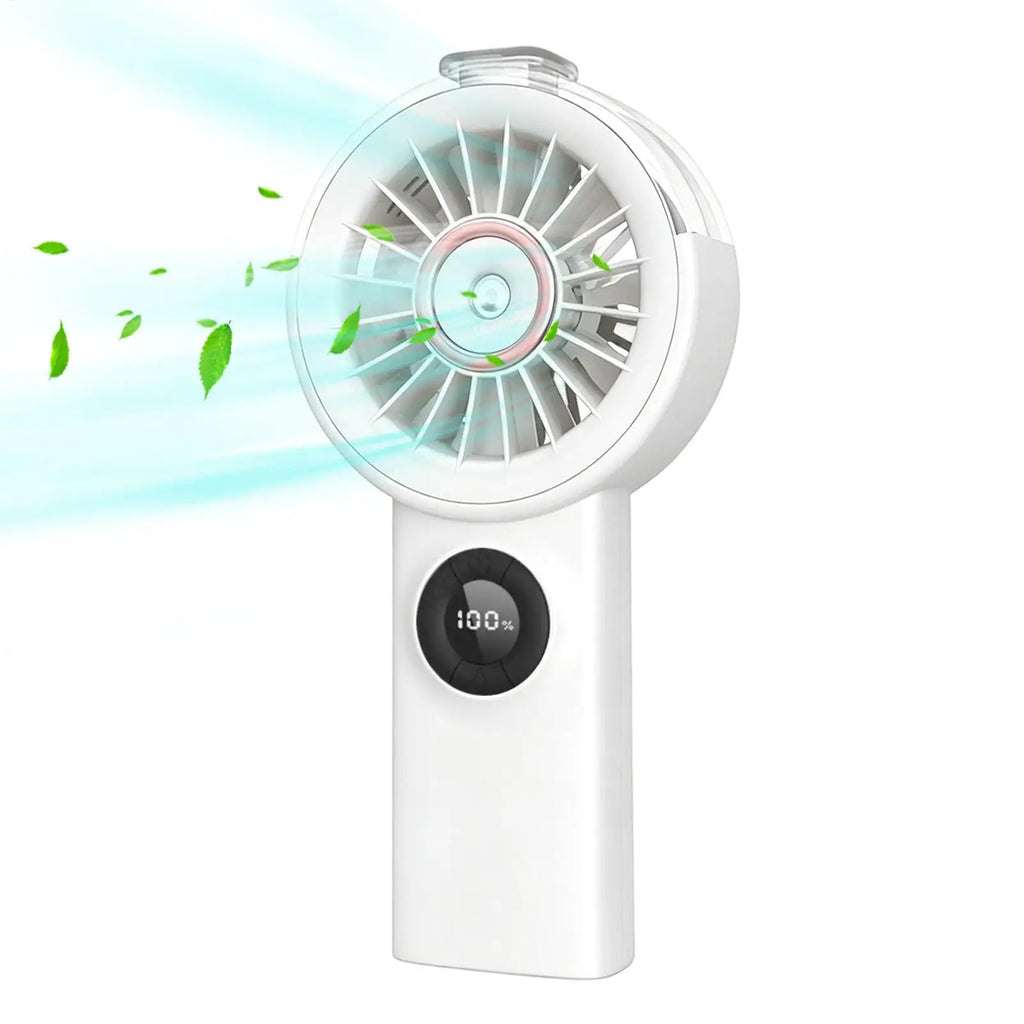 Portable Water Mist Fan – USB Rechargeable Mini Handheld Fan Handheld Mist Fan PLUSH