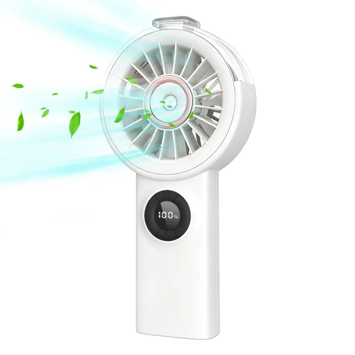 Portable Water Mist Fan – USB Rechargeable Handheld Fan Handheld Misting Fan PLUSH