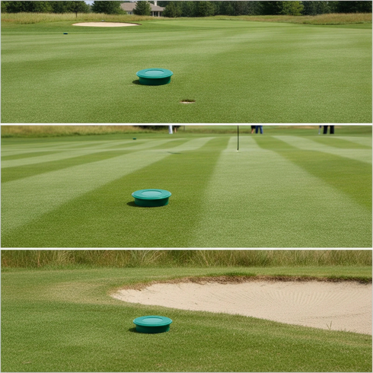 Textured Golf Cup Cover – Durable Hole Cover for Greenskeepers Golf Cup Cover PLUSH