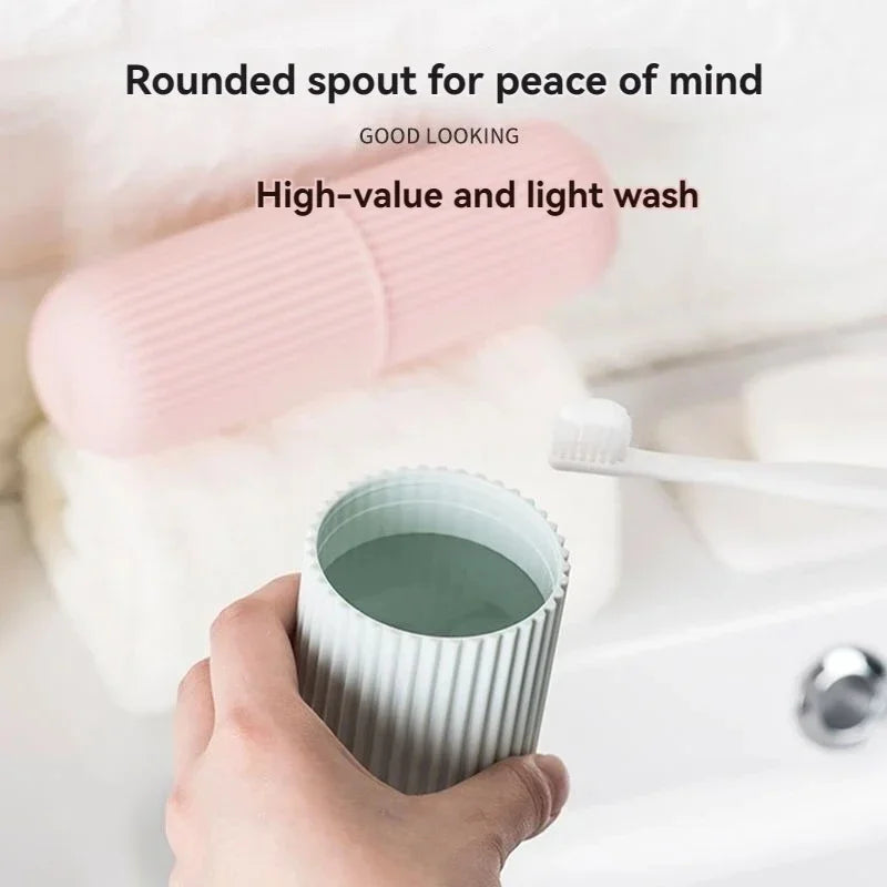 Portable Toothbrush & Toothpaste Travel Case Storage Box Toothbrush Travel Case PLUSH