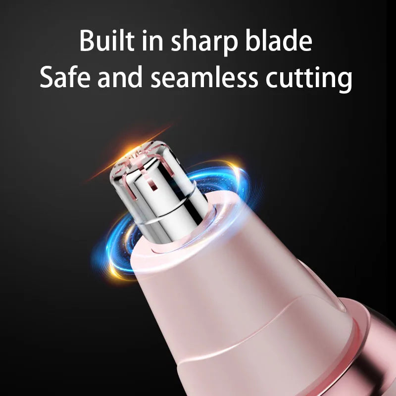 5-in-1 Rechargeable Electric Lady Shaver – Wet & Dry Trimmer Electric Lady Shaver PLUSH