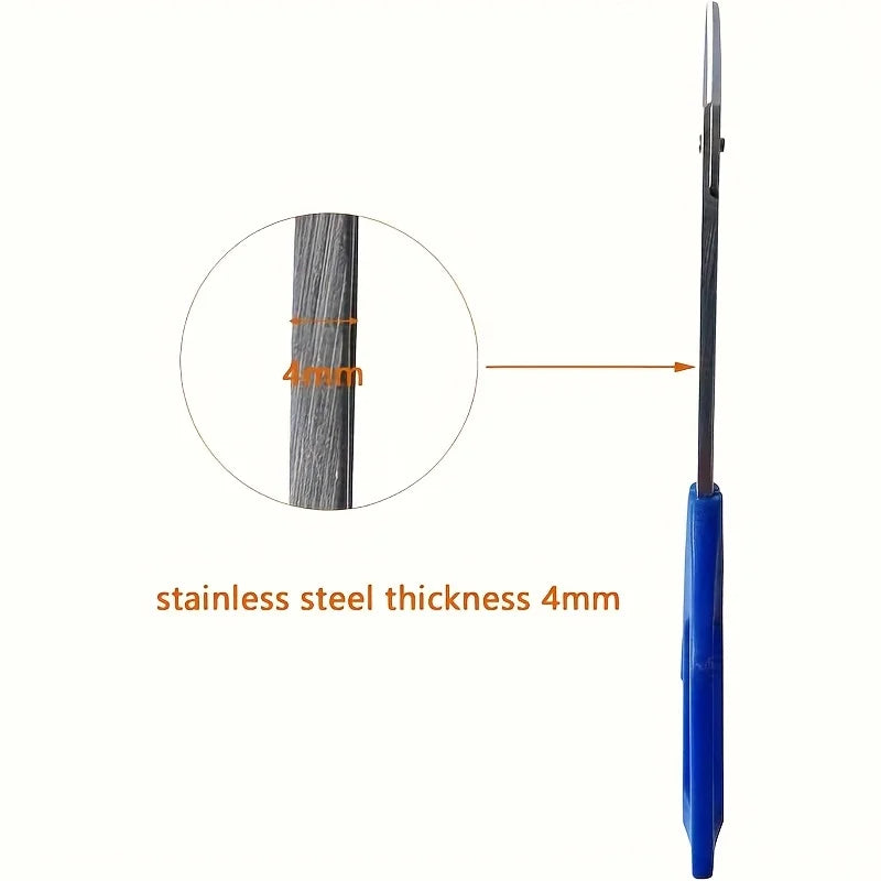 Ouriner Long Handle Toenail Scissors – Stainless Steel Trimmer Nail Trimmer Scissors PLUSH
