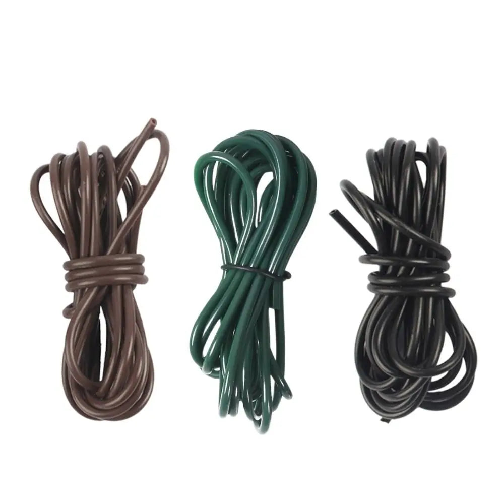 Silicone Rig Tubing Carp Fishing – 1m/2m Tricolor Set Fishing Rig Tubing PLUSH