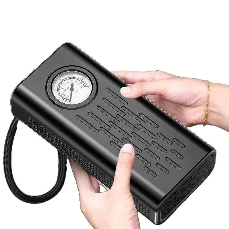 Cordless Portable Tire Inflator with Pointer Pressure Gauge Portable Tire Inflator PLUSH