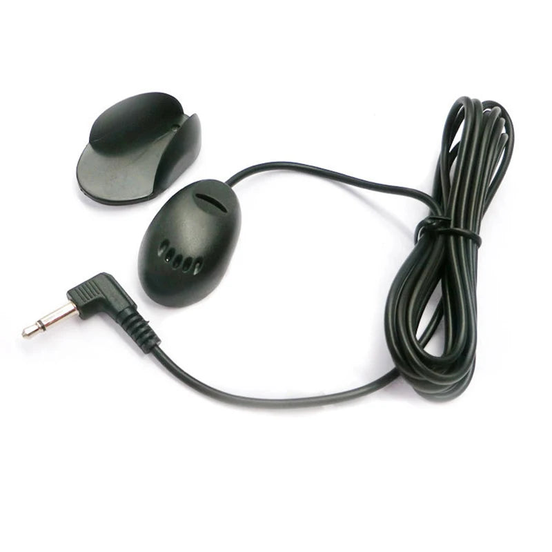 Mini 3.5mm Wired Car Microphone – Hands-Free Stereo Mic Car Microphone PLUSH
