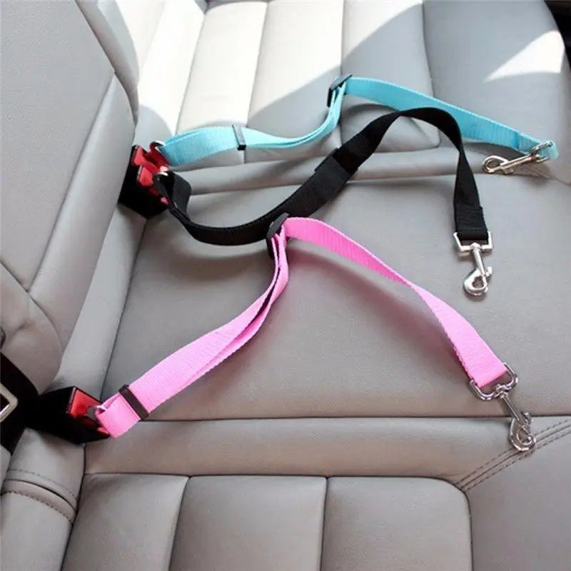 Adjustable Pet Seat Belt Dog Car Harness – All Sizes Pet Car Harness PLUSH