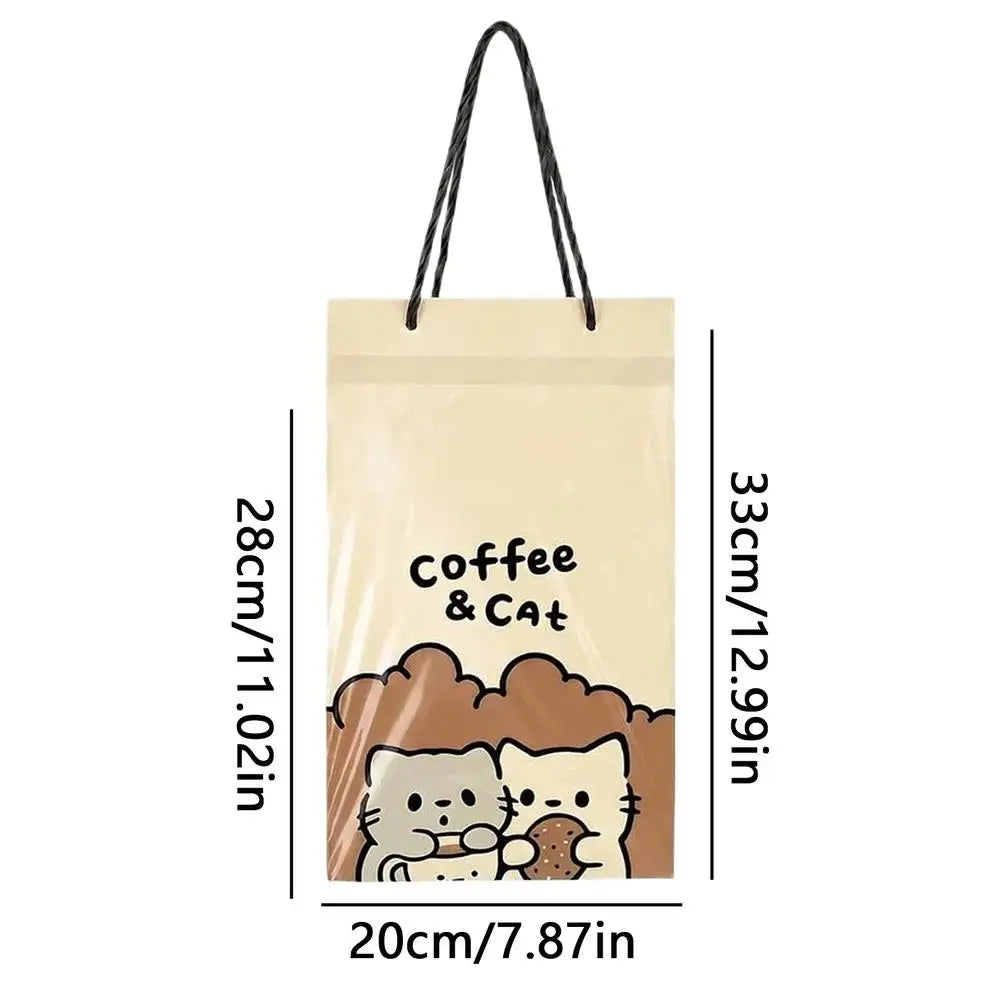 50pcs Disposable Hanging Car Trash Bags – Universal Vehicle Bin Car Trash Bags PLUSH Beige