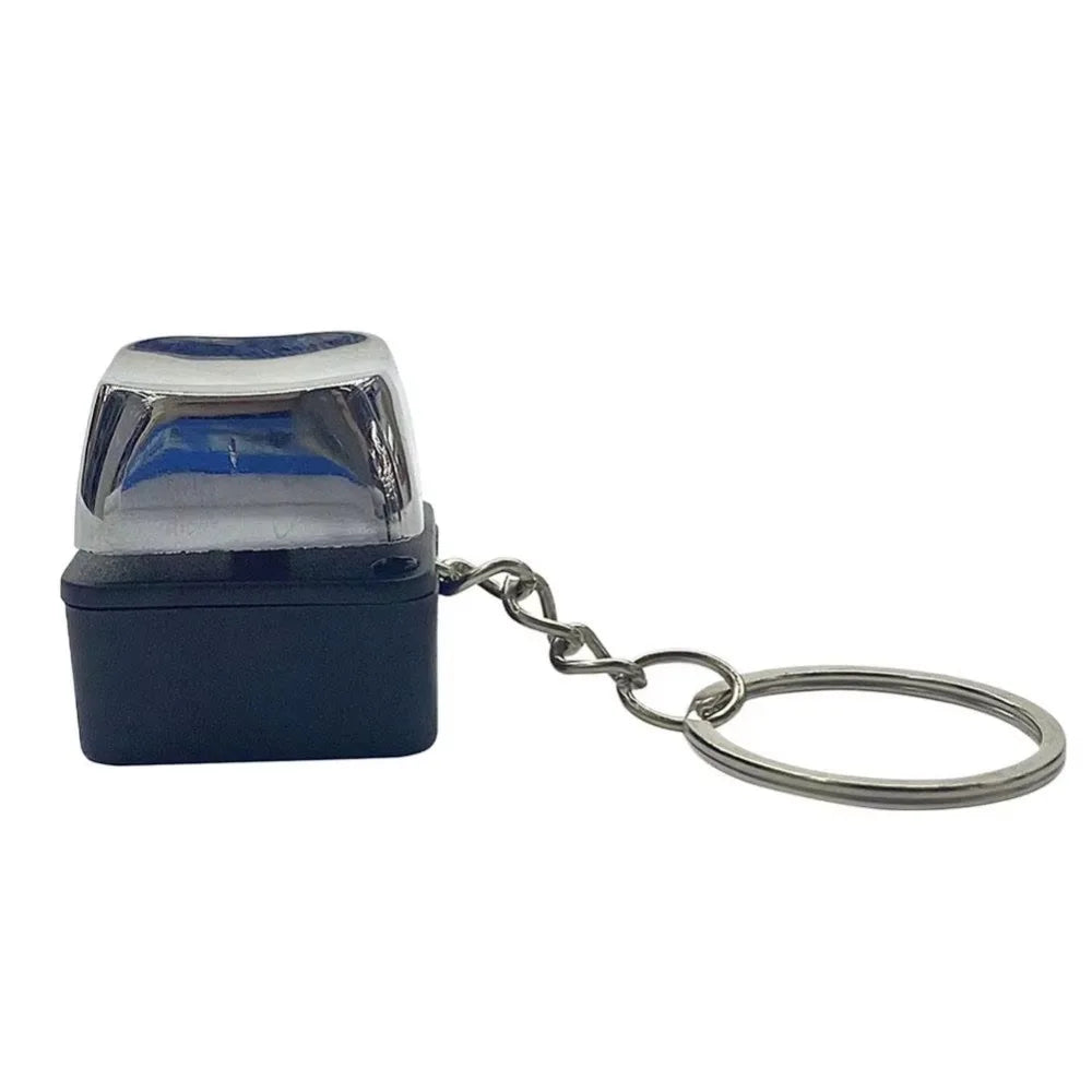 Electric Shock Prank Keychain – Novelty Gag Gift Key Ring Novelty Gag Keychain PLUSH Black