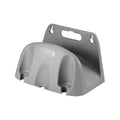 Wall Mount Garden Hose Holder Rack – Gray | No-Drill Hose Holder Rack PLUSH Gray