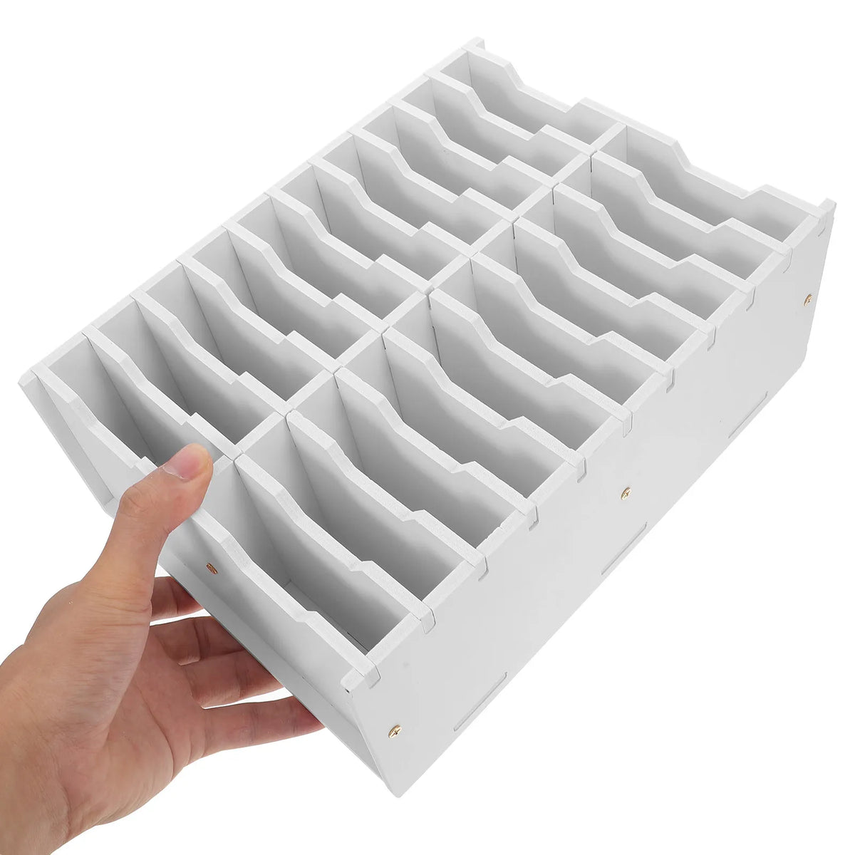 PVC Classroom Phone Storage Box – Multicompartment Caddy Classroom Phone Caddy PLUSH