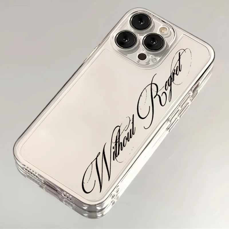 Artistic Letters Shockproof Case – Samsung Galaxy S22–S26 Phone Case PLUSH -1 For Galaxy S25Ultra