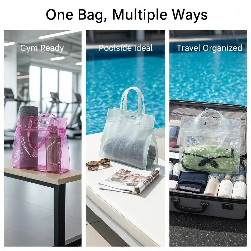 Portable EVA Waterproof Organizer Bag – Wet Dry Separation Waterproof Organizer Bag PLUSH