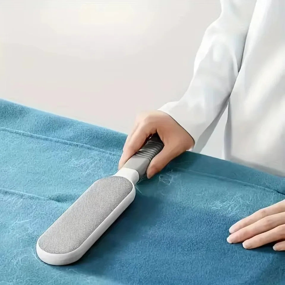 Double-Sided Electrostatic Pet Hair Remover Reusable Lint Brush Pet Hair Lint Brush PLUSH