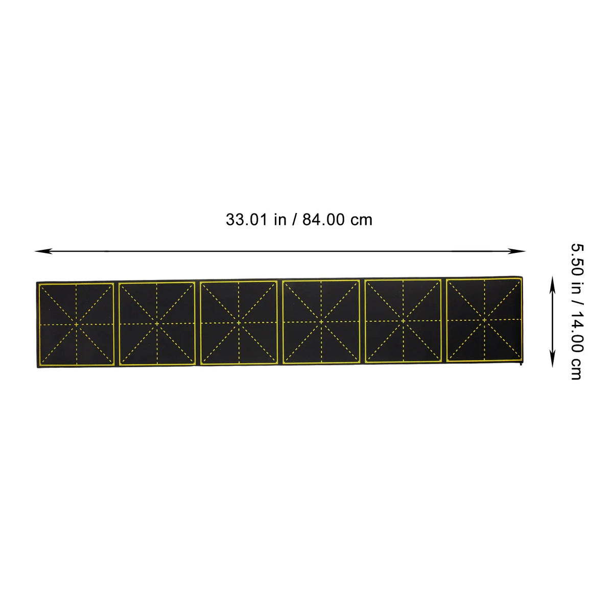 Magnetic Chalkboard Strips – Erasable Grid Drawing Board 2 Pack Magnetic Chalkboard Strip PLUSH