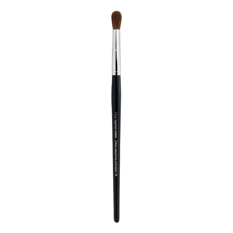 Tapered Crease Eyeshadow Brush Natural Goat Hair – PLUSH SEP #19 Eyeshadow Brush PLUSH 19 Eyeshadow Brush