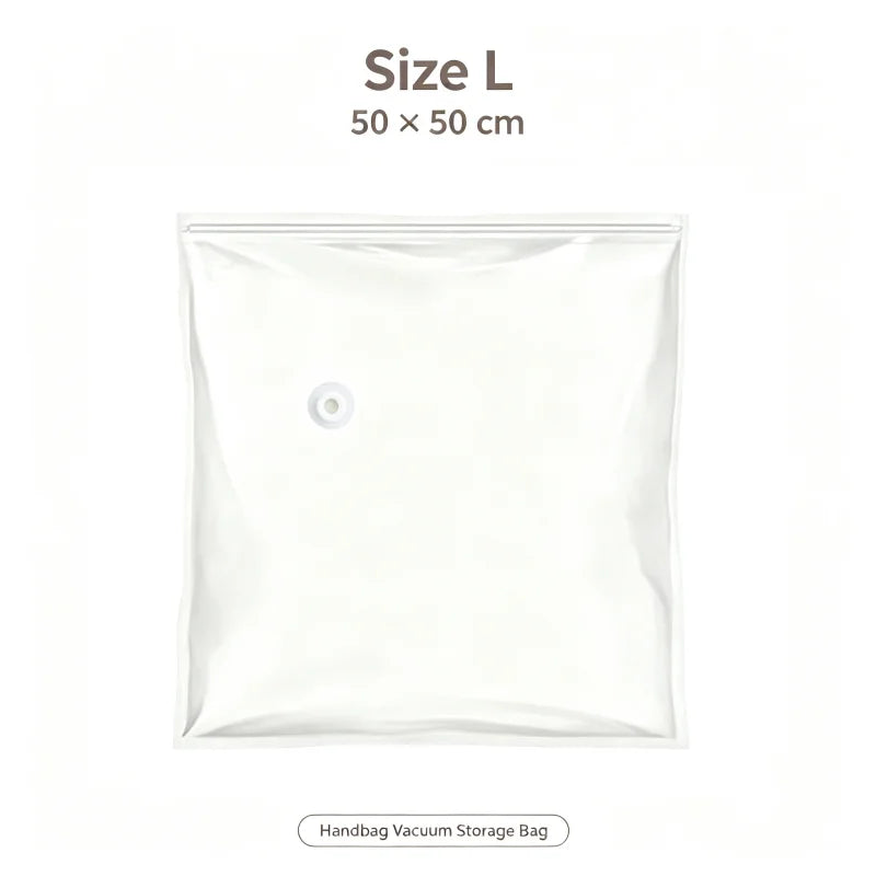 TAILI Vacuum Storage Bags for Shoes & Handbags | Space Saver Vacuum Storage Bags PLUSH L