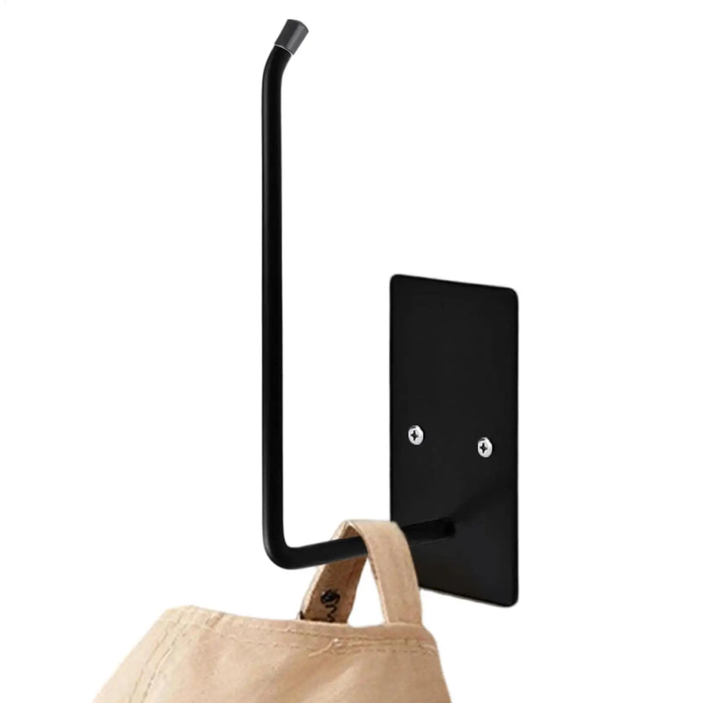 Adhesive Hat Rack Wall Hooks – No-Drill Cap Organizer Wall Hat Rack PLUSH