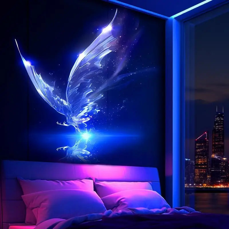 USB Butterfly Projection Night Light – Bedroom Atmosphere Lamp Projection Night Light PLUSH