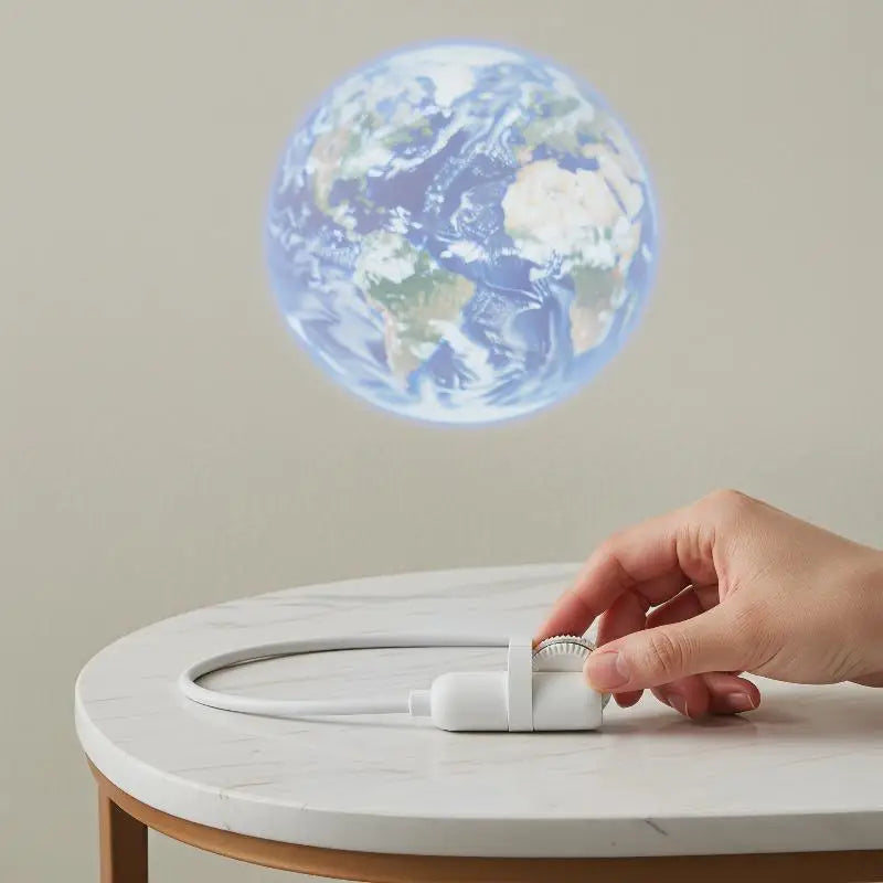 USB LED Galaxy Star Projector – 360° Flexible, Planet Patterns LED Galaxy Projector PLUSH