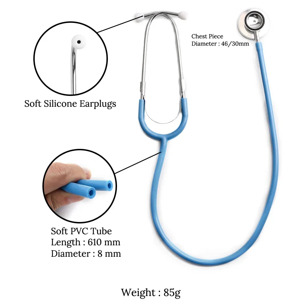 XceeFit Dual Head Stethoscope – Doctor, Nurse & Vet Dual Head Stethoscope PLUSH