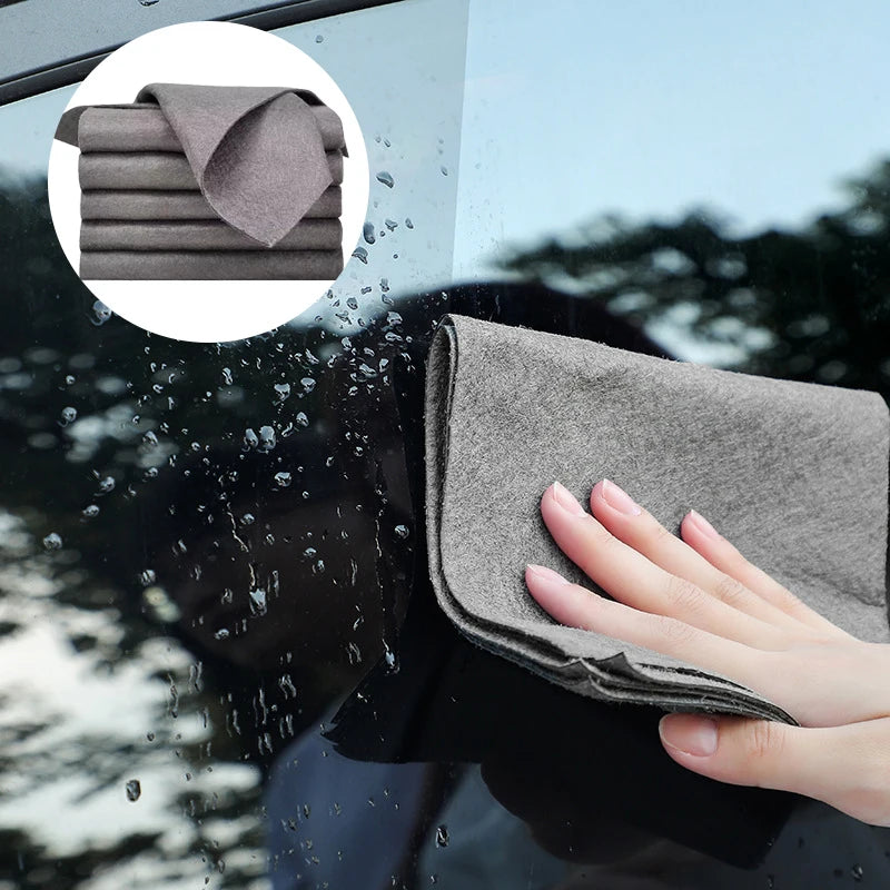 Magic Microfiber Glass Cleaning Cloth – Streak-Free, Reusable Microfiber Cleaning Cloth PLUSH