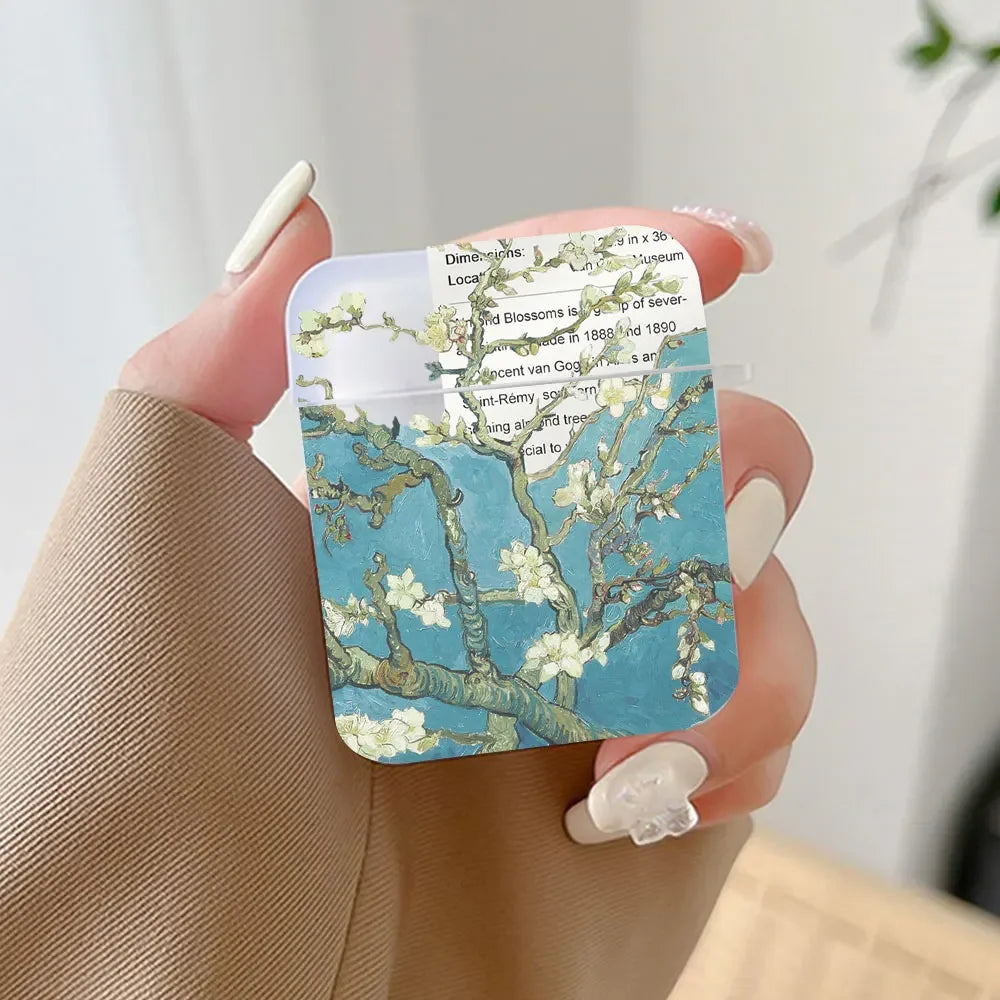 Van Gogh Art AirPods Case Cover – Fits All AirPods Models AirPods Case Cover PLUSH -6 for Airpods 4th