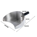 Stainless Steel Meat Catcher Pan – Portable BBQ Grill Tray BBQ Grill Drip Pan PLUSH Silver