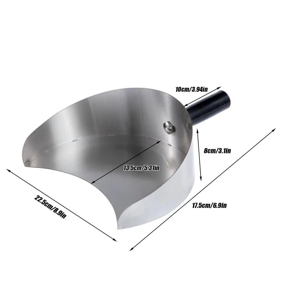 Stainless Steel Meat Catcher Pan – Portable BBQ Grill Tray BBQ Grill Drip Pan PLUSH Silver