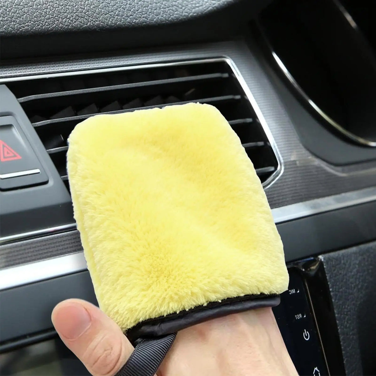 Microfiber Car Wash Mitt – Dual-Sided Auto Detailing Glove Car Wash Mitt PLUSH