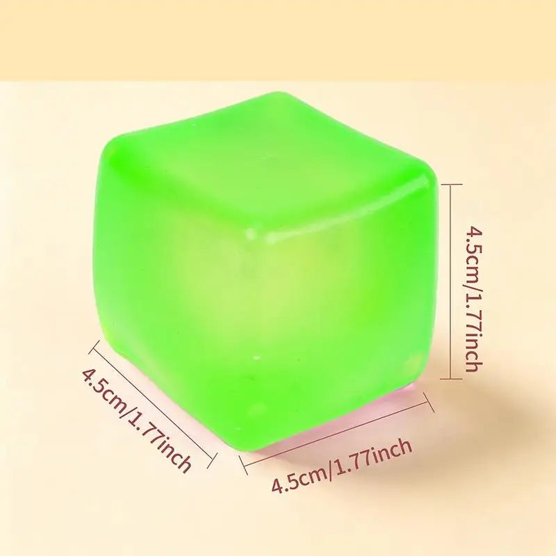 Ice Cube Squishy Toy – Sensory Fidget & Relaxation Toy Squishy Fidget Toy PLUSH A5