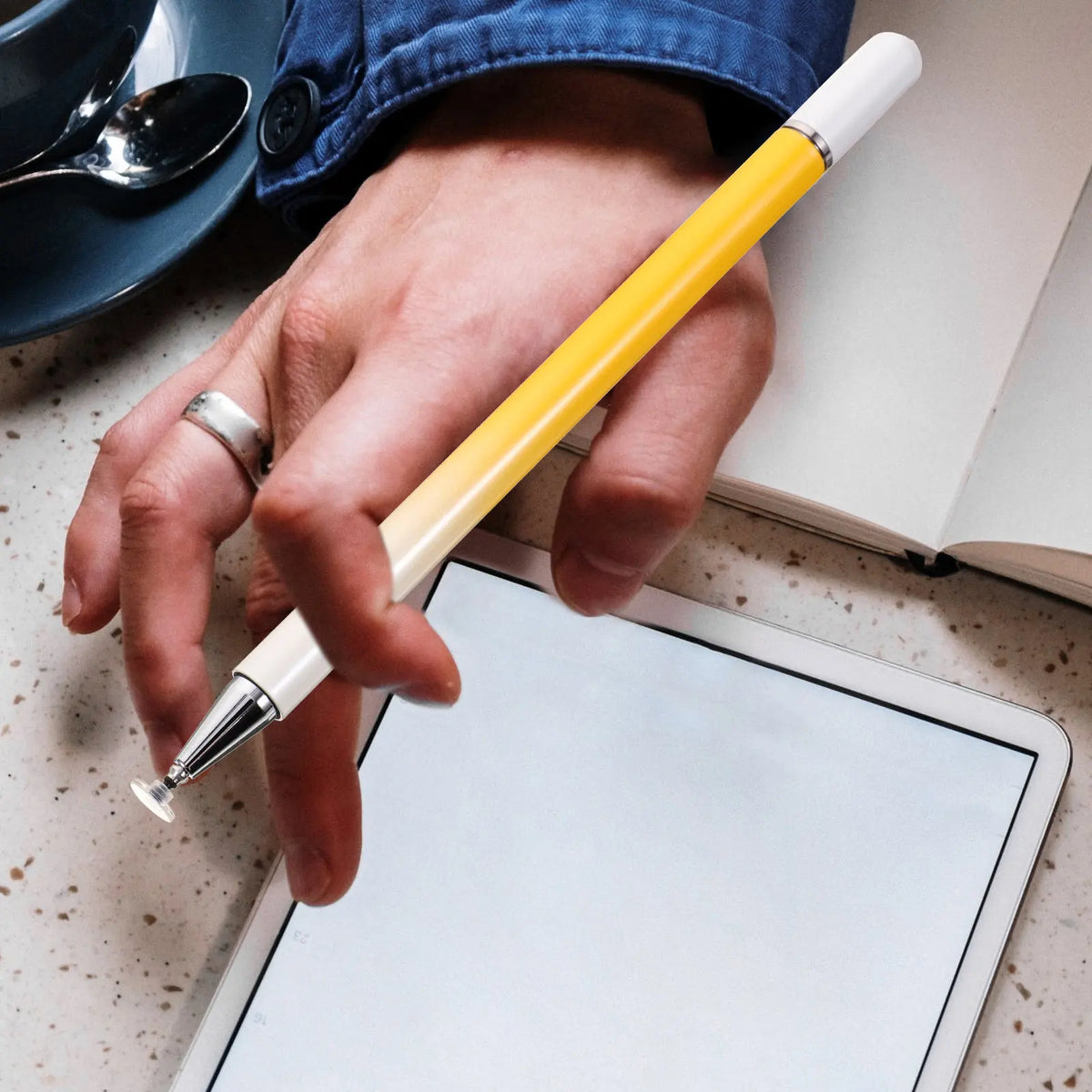 Universal Capacitive Stylus Pen – Aluminum Body for Tablets & Phones Capacitive Stylus Pen PLUSH