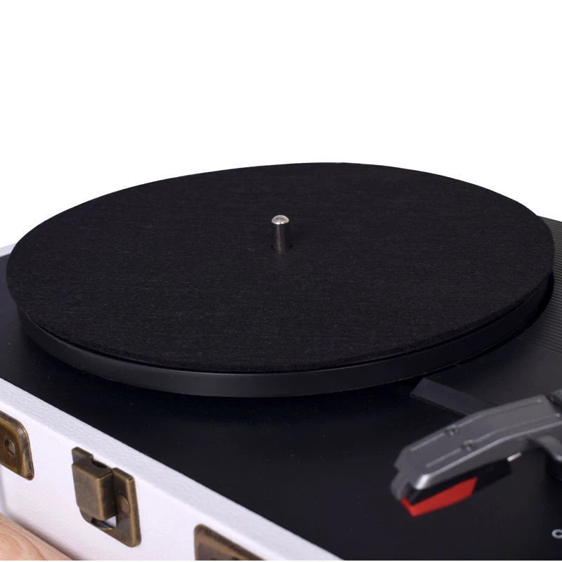Felt Turntable Slipmat 3mm – LP Vinyl Record Anti-Slip Mat Turntable Slipmat PLUSH