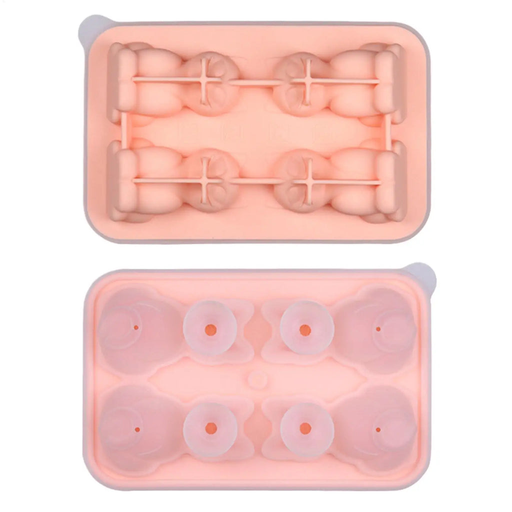 3D Cat Silicone Ice Cube Tray – Easy Release Ice Mold Silicone Ice Mold PLUSH
