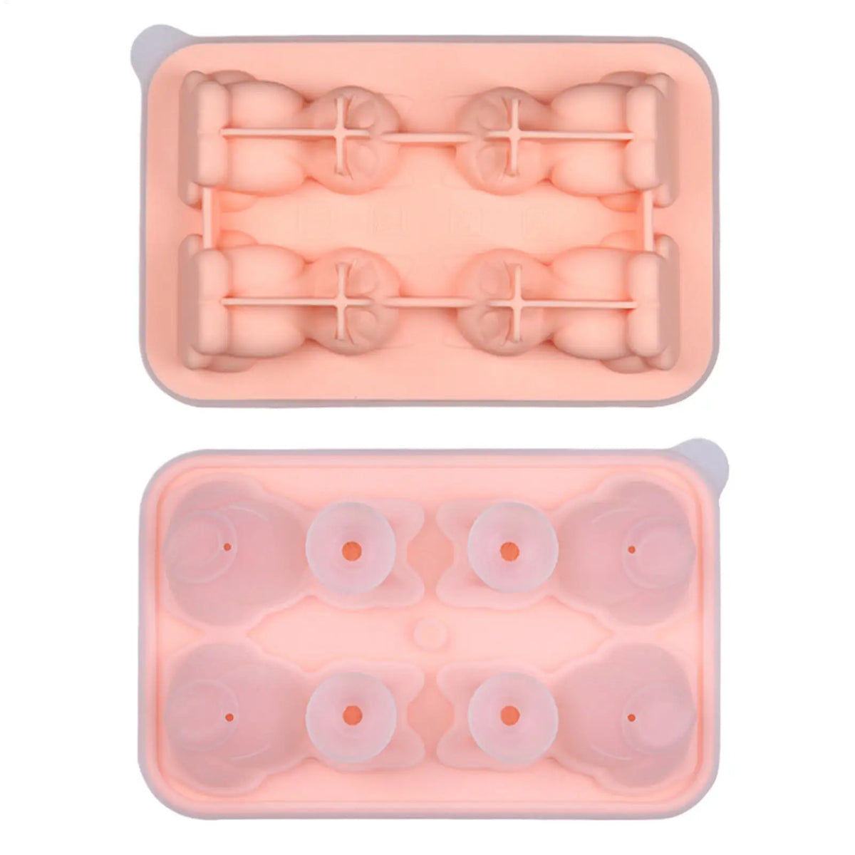 3D Cat Silicone Ice Cube Tray – Easy Release Ice Mold Silicone Ice Mold PLUSH