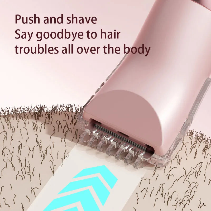 5-in-1 Rechargeable Electric Lady Shaver – Wet & Dry Trimmer Electric Lady Shaver PLUSH
