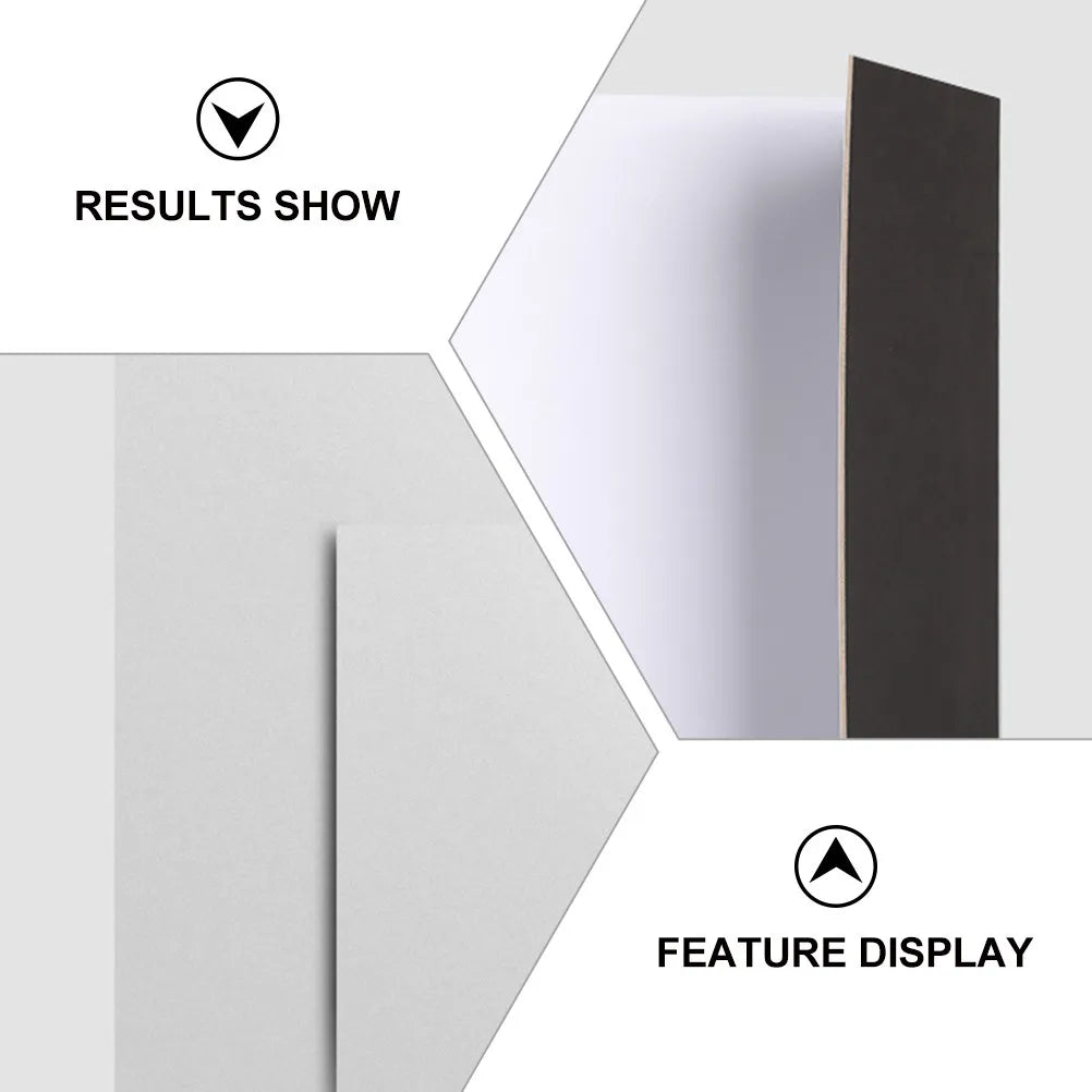 Foldable Photography Reflector Board – Black & White Studio Photography Reflector PLUSH