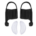 Adjustable Bunion Corrector Splint & Big Toe Straightener 1 Pair Bunion Corrector Splint PLUSH Black