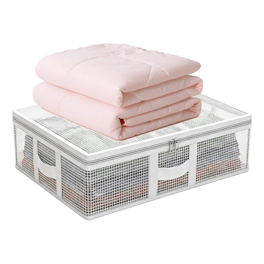 Under Bed Storage Bag 80x47x20cm – Foldable Clothes Organizer Under Bed Storage Bag PLUSH