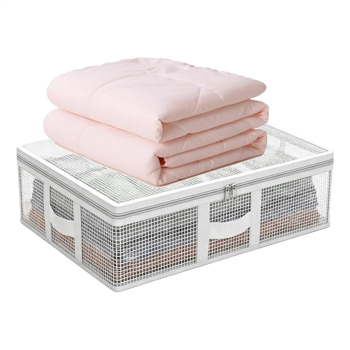 Under Bed Storage Bag 80x47x20cm – Foldable Clothes Organizer Under Bed Storage Bag PLUSH