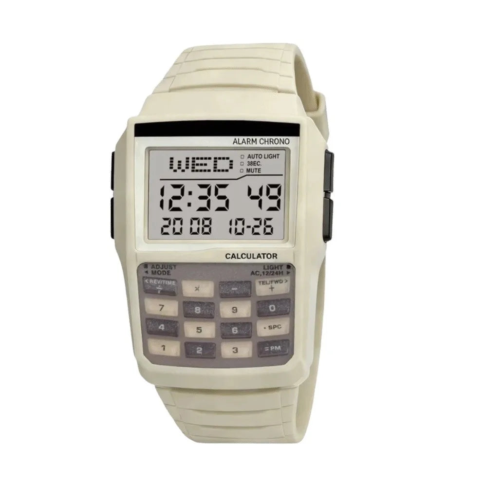 Men's LED Digital Watch – Waterproof, Alarm & Shock Resistant Digital LED Watch PLUSH Style 11